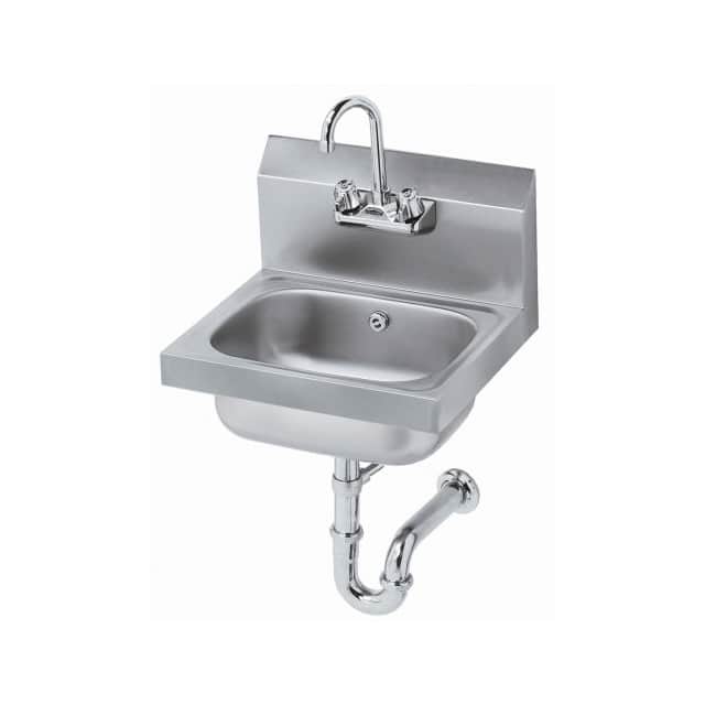 HS-4 16" WIDE HAND SINK W/P-TRAP W/OV
