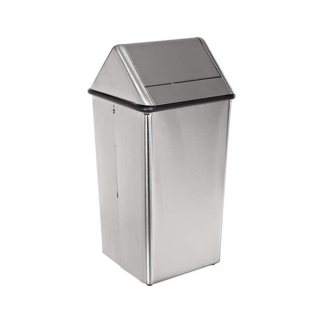 1311HTSS STEEL SWING TOP RECEPTACLE 13 GA