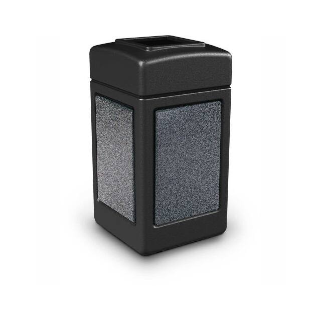 720313 STONETEC 42 GAL. SQUARE WASTE