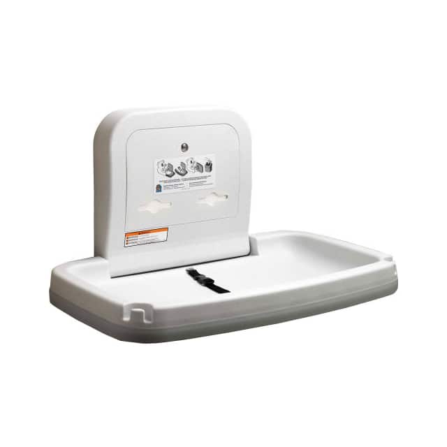 KB200-05SS HORIZONTAL BABY CHANGING TABLE W