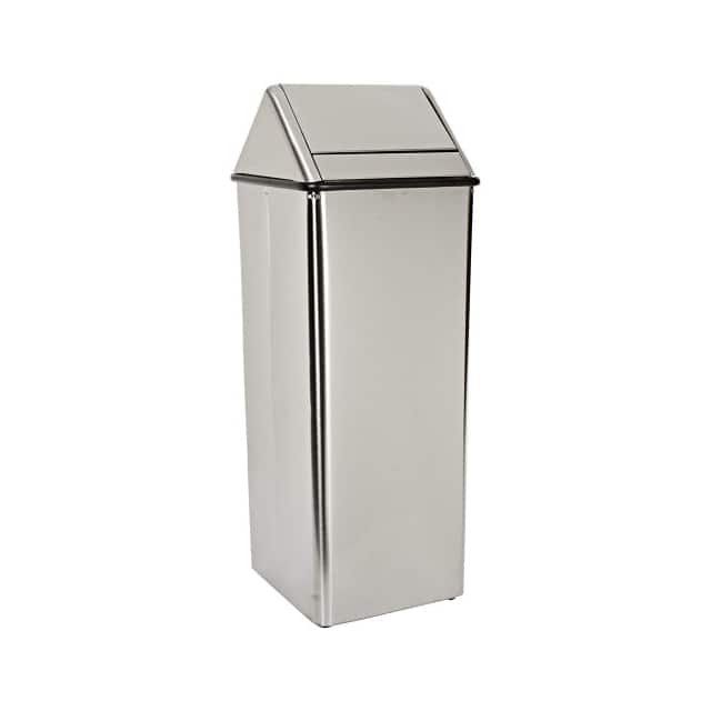 1411HTSS STEEL SWING TOP RECEPTACLE 21 GA