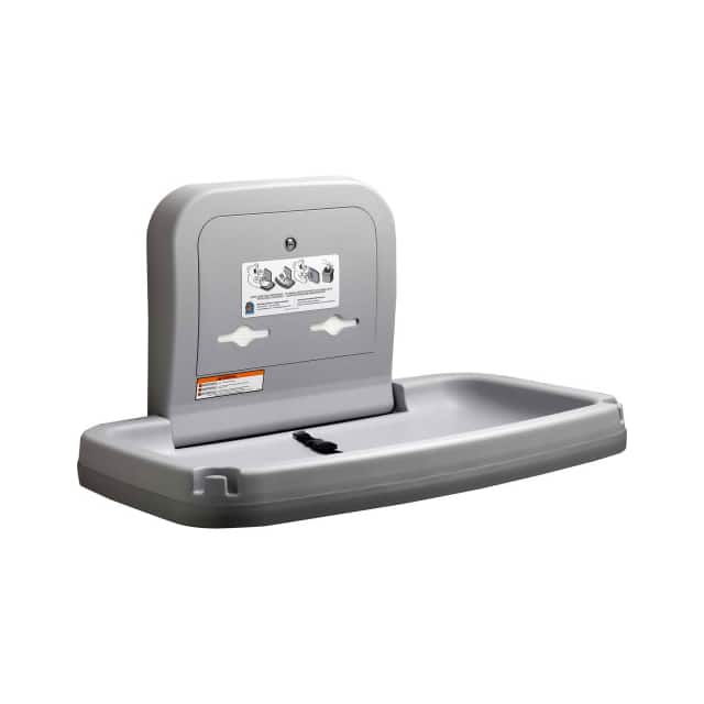 KB200-01SS HORIZONTAL BABY CHANGING TABLE W