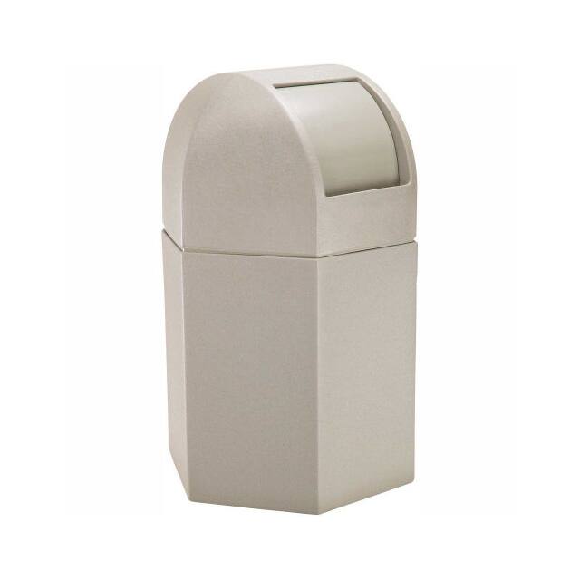 240543BG 45 GAL. WASTE CONTAINER W/DOME L