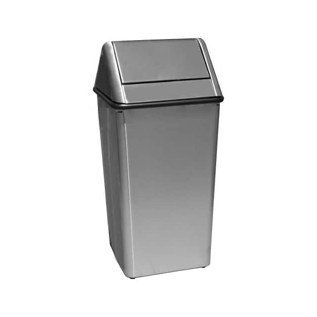1511HTSS STEEL SWING TOP RECEPTACLE 36 GA
