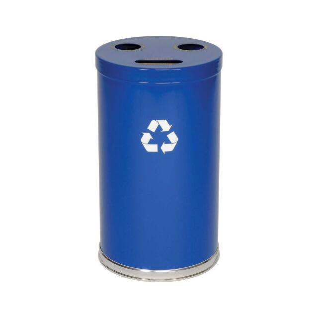 18RTBL 3-IN-1 STEEL RECYCLING CONTAINER