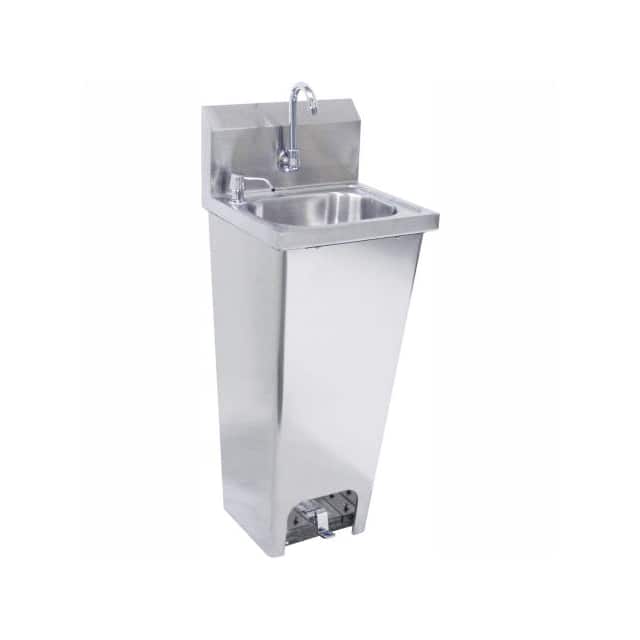 HS-14 16" WIDE PEDESTAL HAND SINK