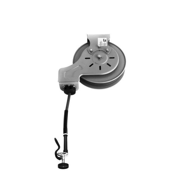 B-7232-01 T&S BRASS OPEN HOSE REEL W/ 35'