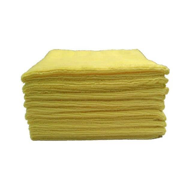 TM-M-1200-YEL 12"x12" Microfiber YEL 285 GSM