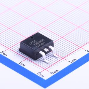 AIC1084GMTR The AAIC AIC1084GMTR is a low dropout linear voltage regulator capable of delivering up to 5A. It features an adjustable output voltage and built-in overcurrent and thermal shutdown protection.