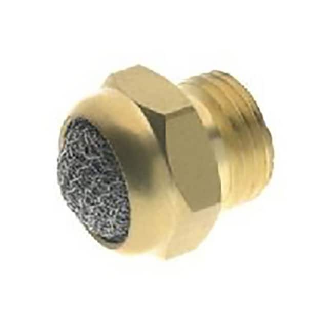 7101-08 1/2" NPT POLY MUFFLER 75 MICRON