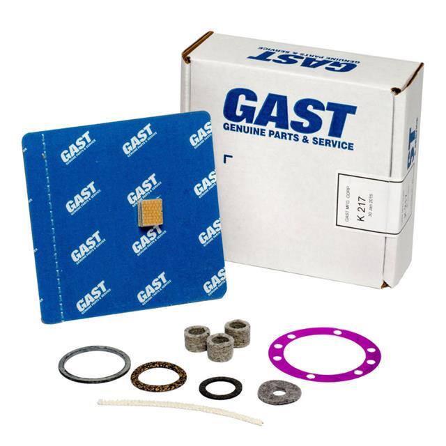 GAST K217 KIT SERVICE 0211 PRESSURE