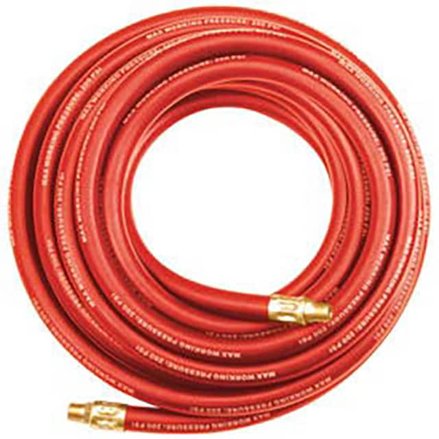 6701 3/8X50' RUBBER AIR HOSE, 300 PSI