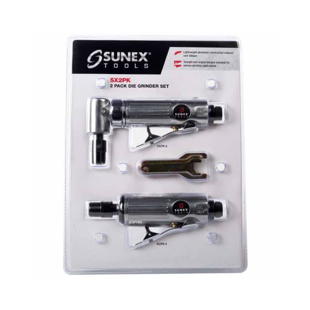 SX2PK 2PK AIR DIE GRINDER SET,1/4" STR