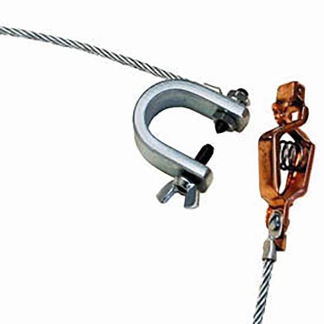 GCSI-AC-05 ALLIGATOR CLIP & C-CLAMP W/ 5FT.