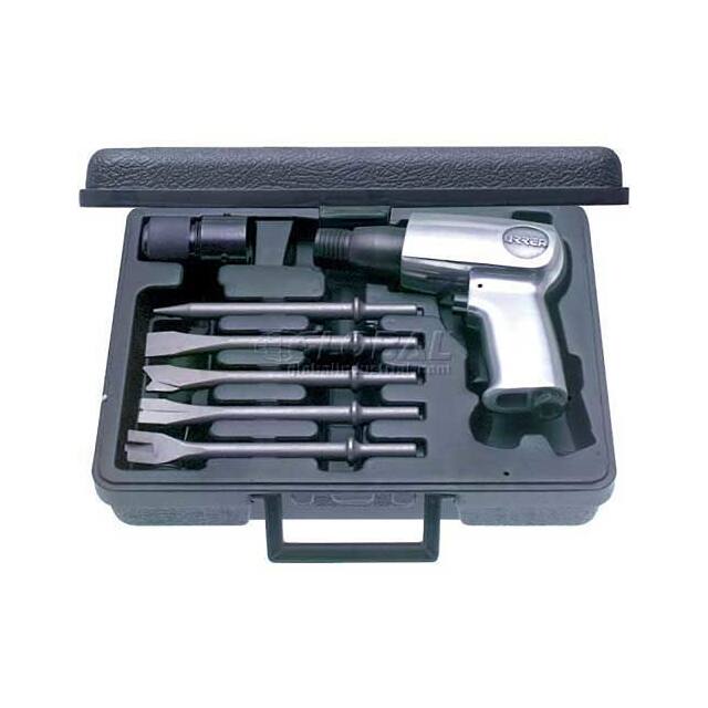 UP711K AIR HAMMER SET W/5 ASSORTED CHIS