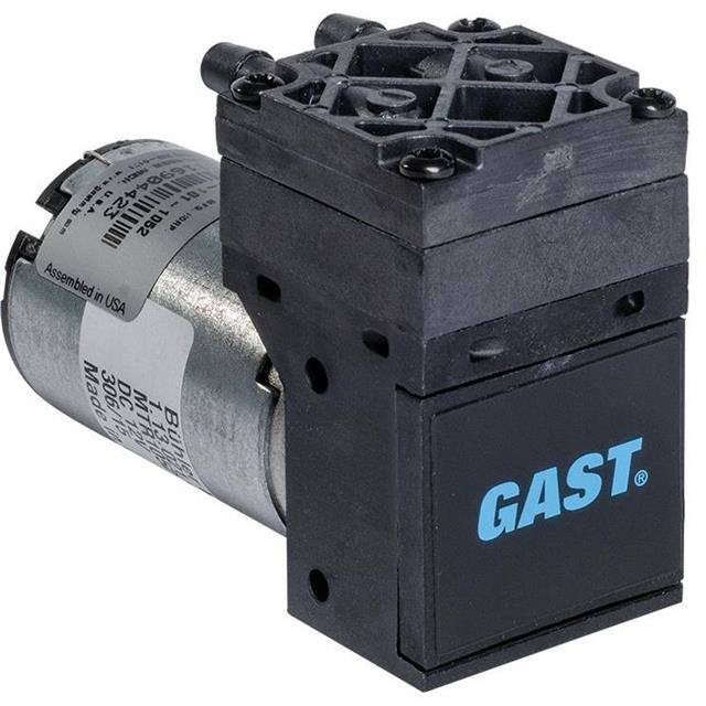 GAST 10D1125-101-1053 MINIATURE DIAPHRAGM 24V DC OILLE