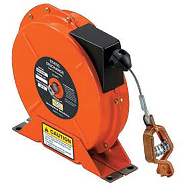 SD-2050-OS STATIC DISCH REEL, 50 FT ORANGE