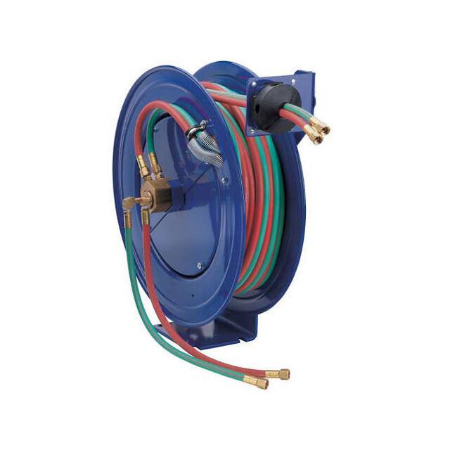 SHWT-N-175 DUAL HOSE SPRING REWIND REEL, 1/