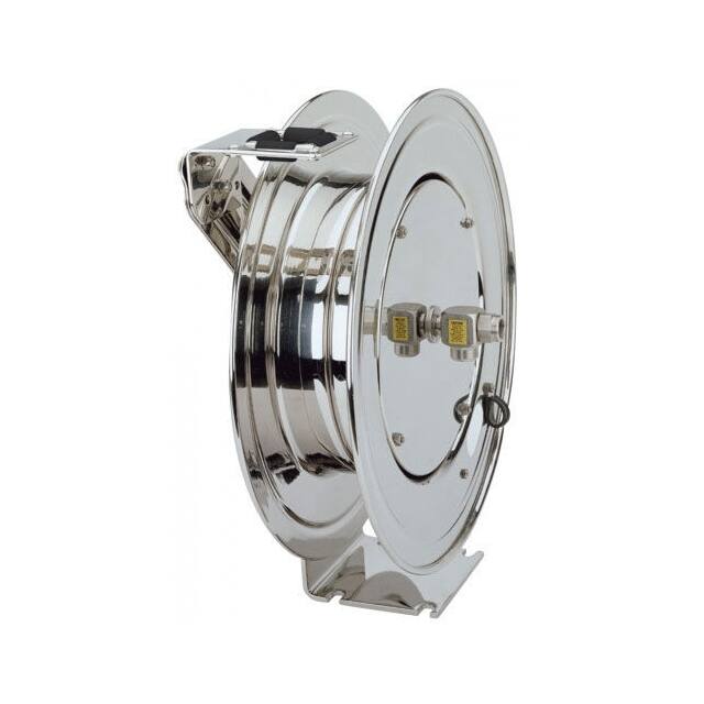 P-LPL-350-SS SPRING REWIND REEL, NO HOSE, 3/8