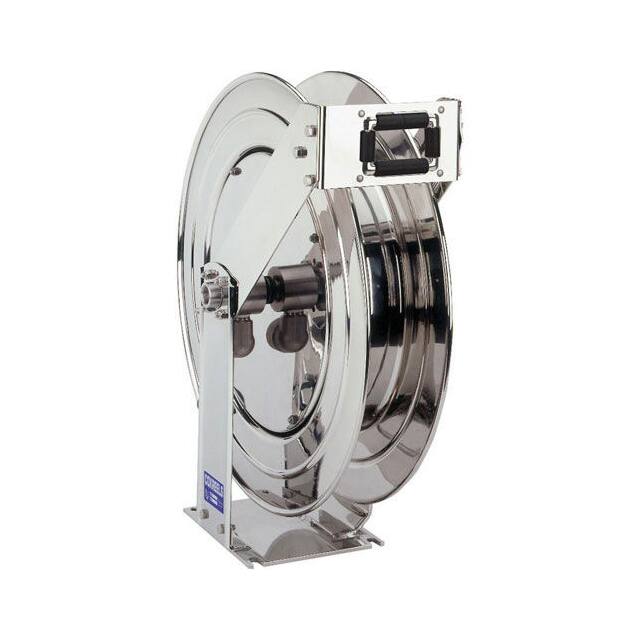 SHL-N-525-SS SPRING REWIND HOSE REEL, NO HOSE