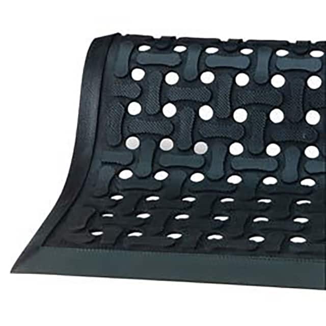 420123900 COMFORT FLOW MAT, BLACK, 2X3