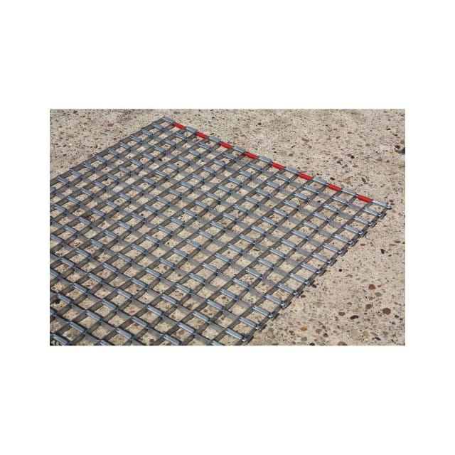 390S2203 STEEL LINK MAT, 22X36"