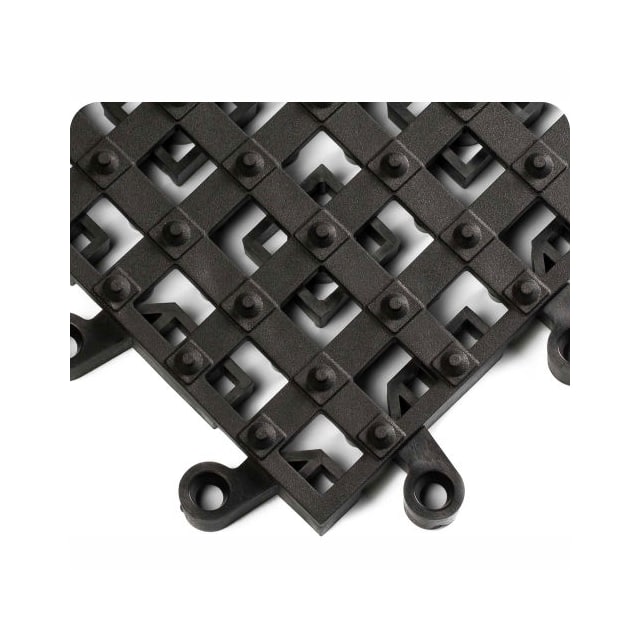 553.78x18x18BK-CS10 ERGODECK W/INTEGRATED NO-SLIP OP