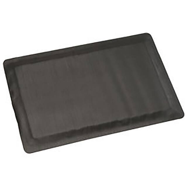 276613BK CORRUGATED SAFETY MAT, 36 X 60"