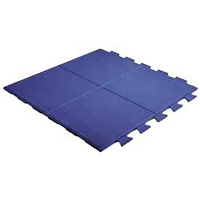 B766602 VIRGIN RUBBER INTERLOCKING TILE