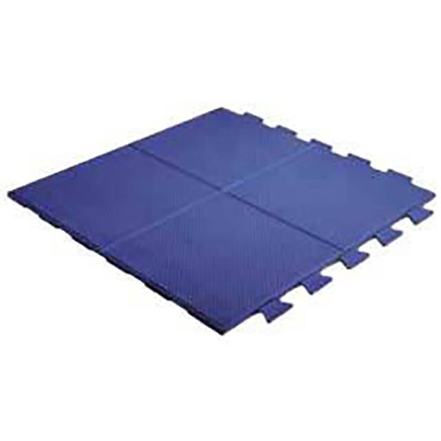 B766605 VIRGIN RUBBER INTERLOCKING TILE