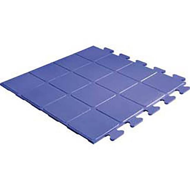 B766607 VIRGIN RUBBER INTERLOCKING TILE