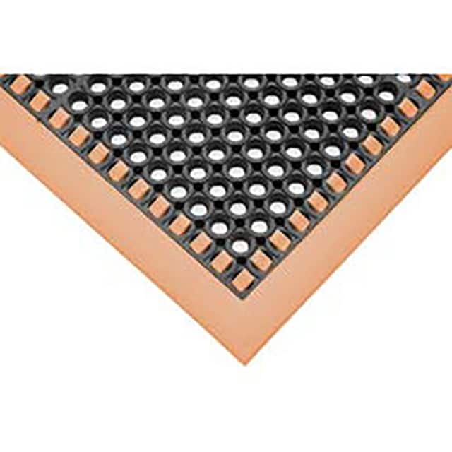 252603RG HI-VISIBILITY SAFETY MAT W/BORDE