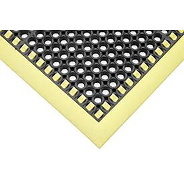 252633YL HI-VISIBILITY SAFETY MAT W/BORDE