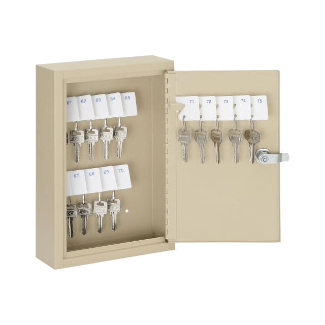 493318 KEY CABINET, 30 KEYS, 8X2-1/2X12