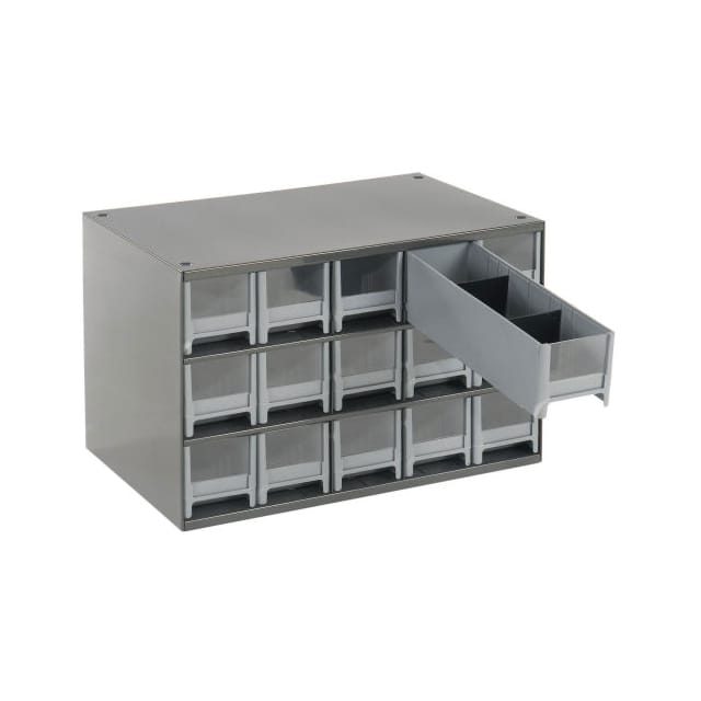 19715 INDUSTRIAL PARTS CABINET, 17X11X