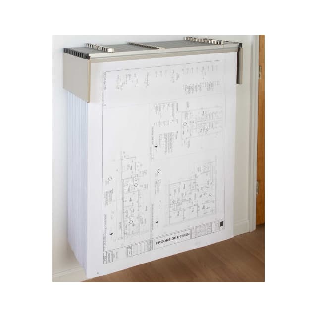 DL1224 BLUEPRINT DROP LIFT WALL RACK BU