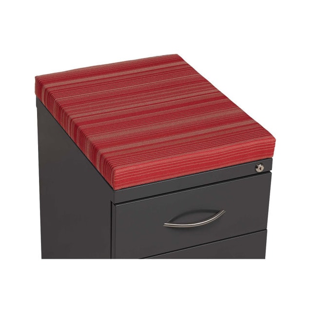 695609 2 DRAWER BOX/FILE PEDESTAL, CHAR