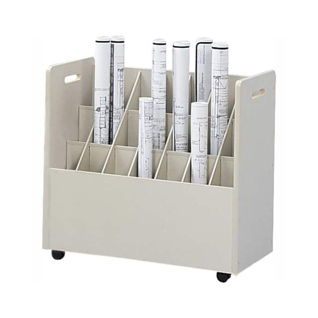 3043 MOBILE ROLL FILE, 21 COMPARTMENT