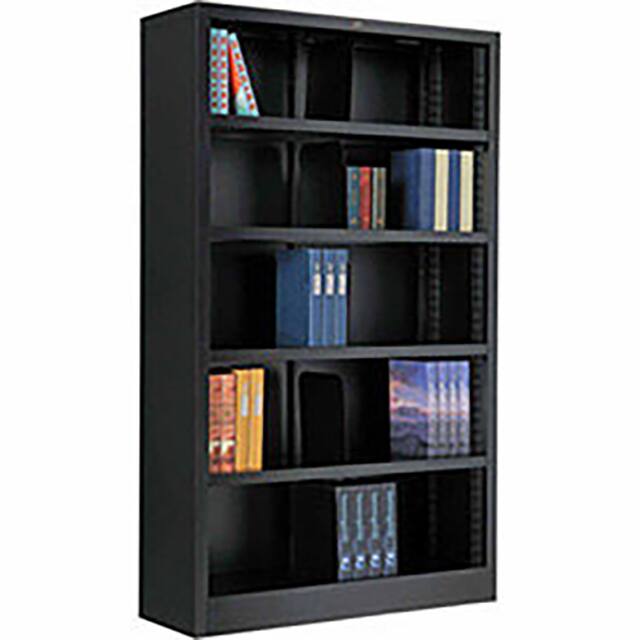 277441BK ALL STEEL BOOKCASE 36" W X 12" D