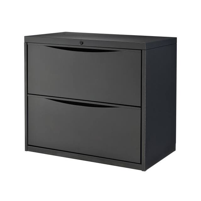 LF-30-2D-BLACK 30"W PREMIUM LATERAL FILE CABINE