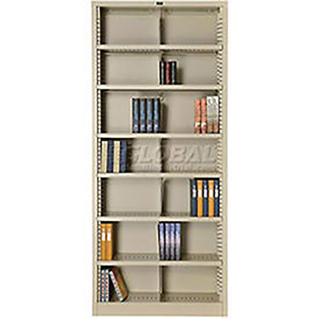 277442PY ALL STEEL BOOKCASE 36" W X 12" D