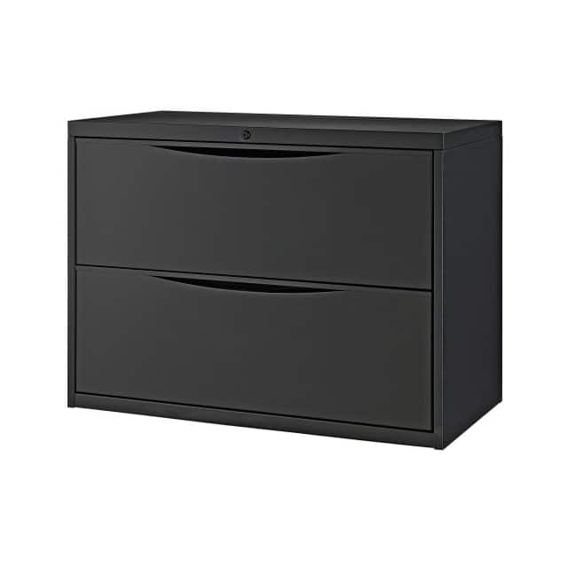 LF-36-2D-BLACK 36"W PREMIUM LATERAL FILE CABINE