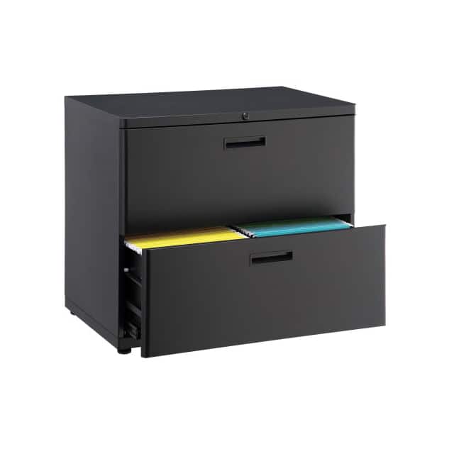 248986BK 30"W LATERAL FILE CABINET, 2 DRA