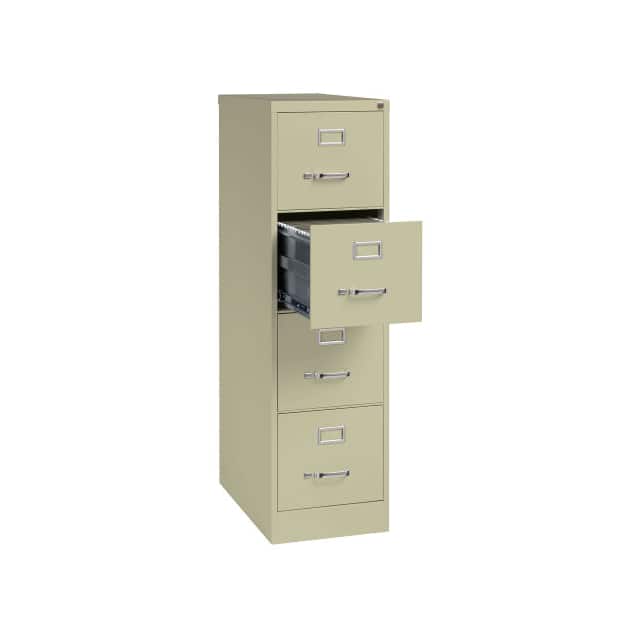 17545 25" DEEP VERTICAL FILE CABINET 4