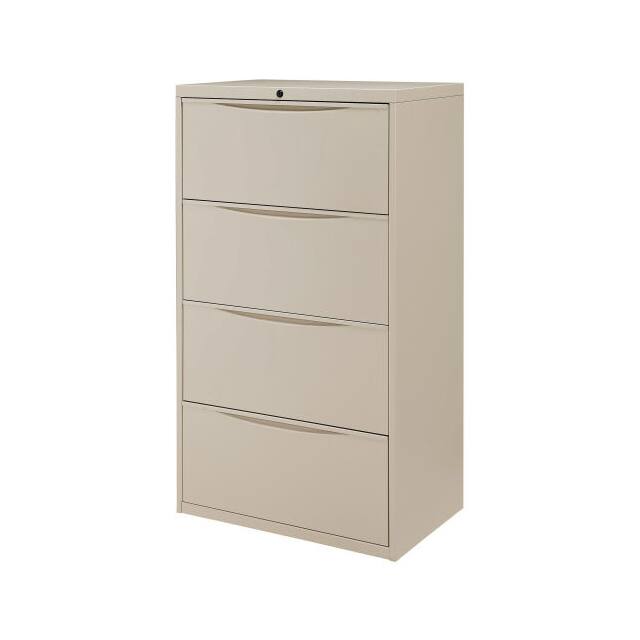 LF-30-4D-PUTTY 30"W PREMIUM LATERAL FILE CABINE