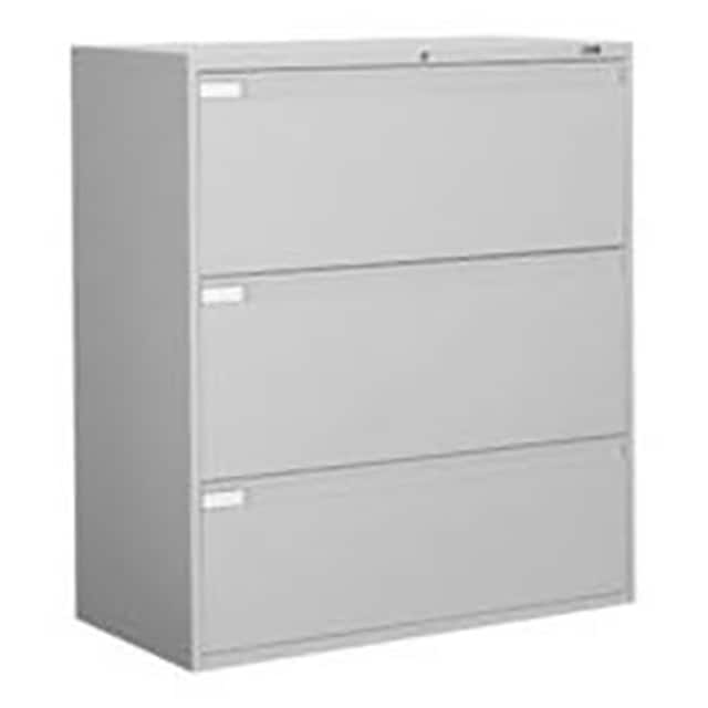 9342P3F-1H-LGR GLOBAL 42"W 3 DRAWER BINDER LATE