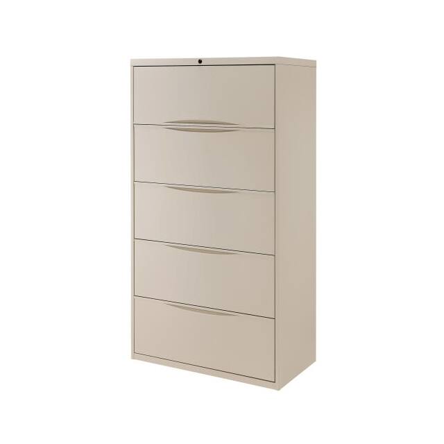 LF-36-5D-PUTTY 36"W PREMIUM LATERAL FILE CABINE