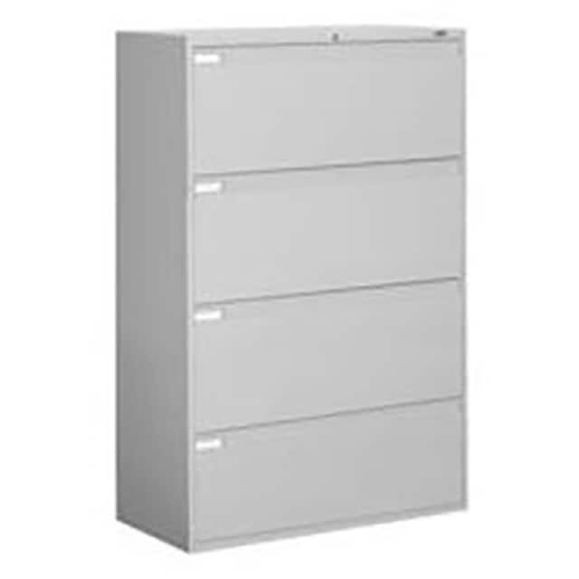 9342P4F-1H-LGR GLOBAL 42"W 4 DRAWER BINDER LATE