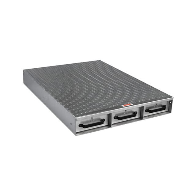 1403980 ALUMINUM DRAWER 3 DRAWERS, 50" L