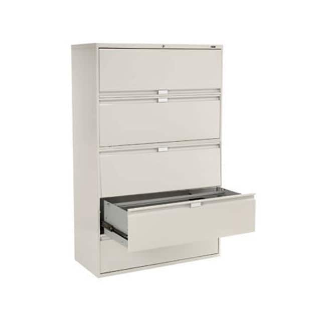 9342P5F1H-LGR GLOBAL 42"W 5 DRAWER BINDER LATE